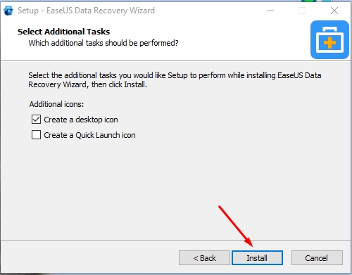Cài đặt Easeus Data Recovery Wizard bản 14 mới nhất 2021