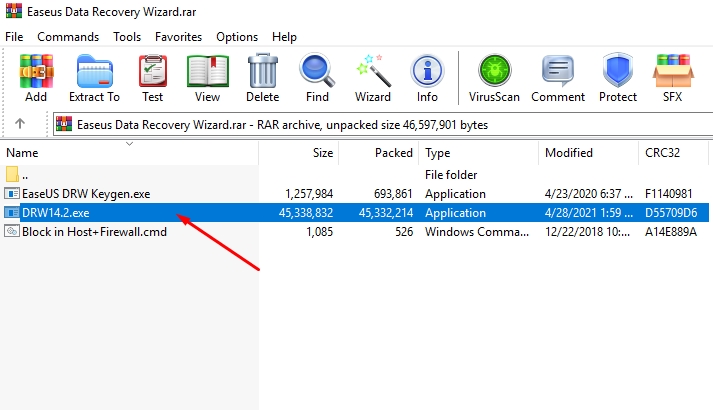 Phần mềm Easeus Data Recovery Wizard Full crack