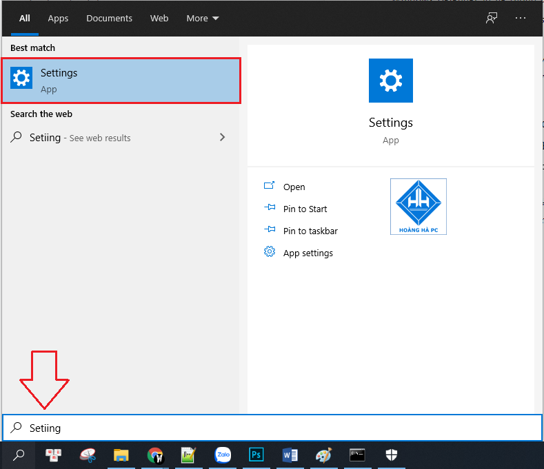 Vô hiệu hóa tạm thời Windows Defender bằng ứng dụng Setting