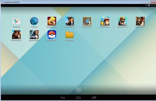 cach cai dat leapdroid